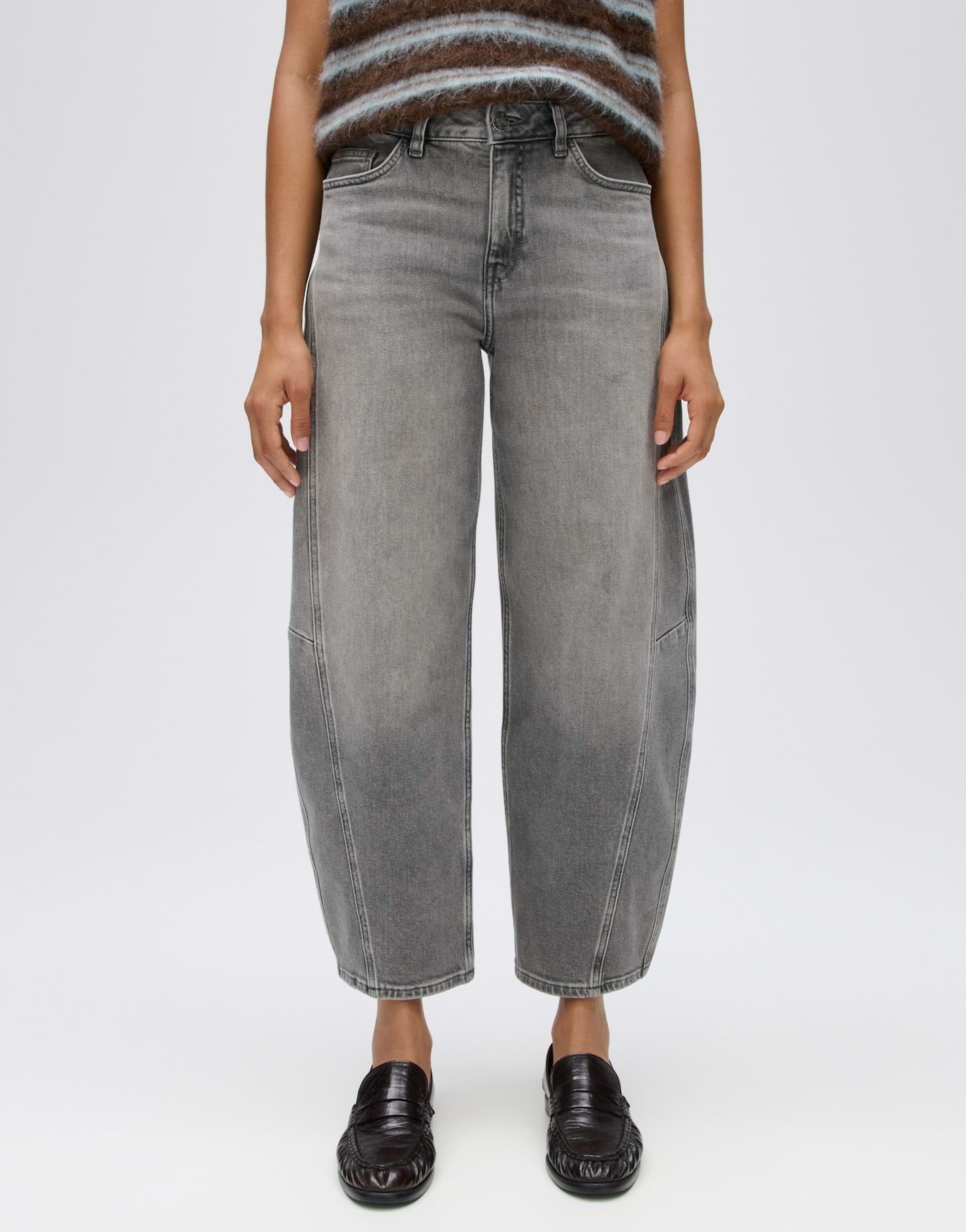 OPUS Relax-fit-Jeans Lolah motion aus robustem Denim Mittlere Leibhöhe für angenehmen Sitz und modernen Komfort