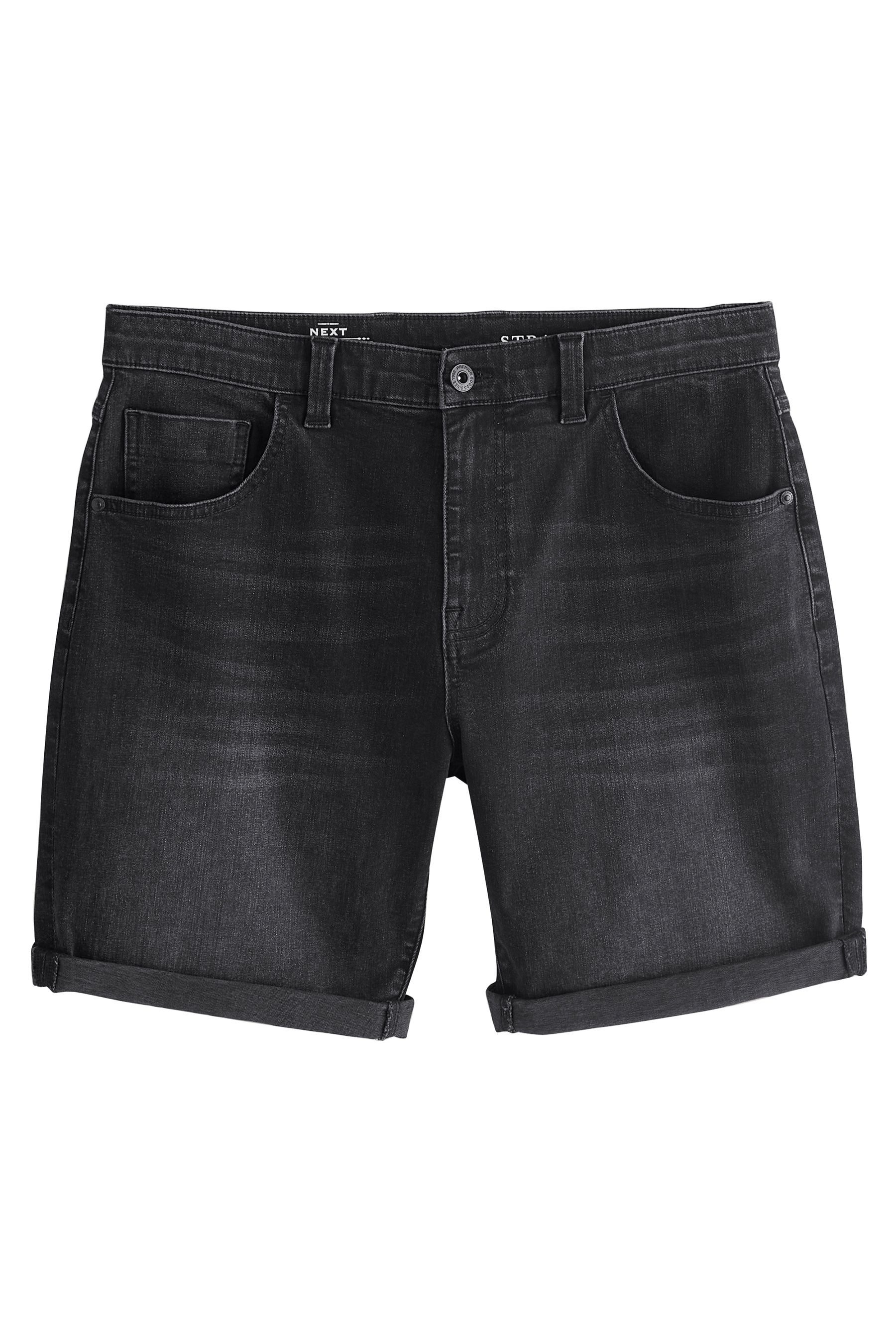 Next Jeansshorts Straight Fit Jeansshorts mit günstig online kaufen