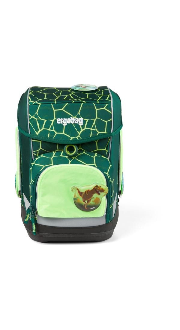 ergobag Schulranzen Fluo Zip Set (3-tlg), reflektierend