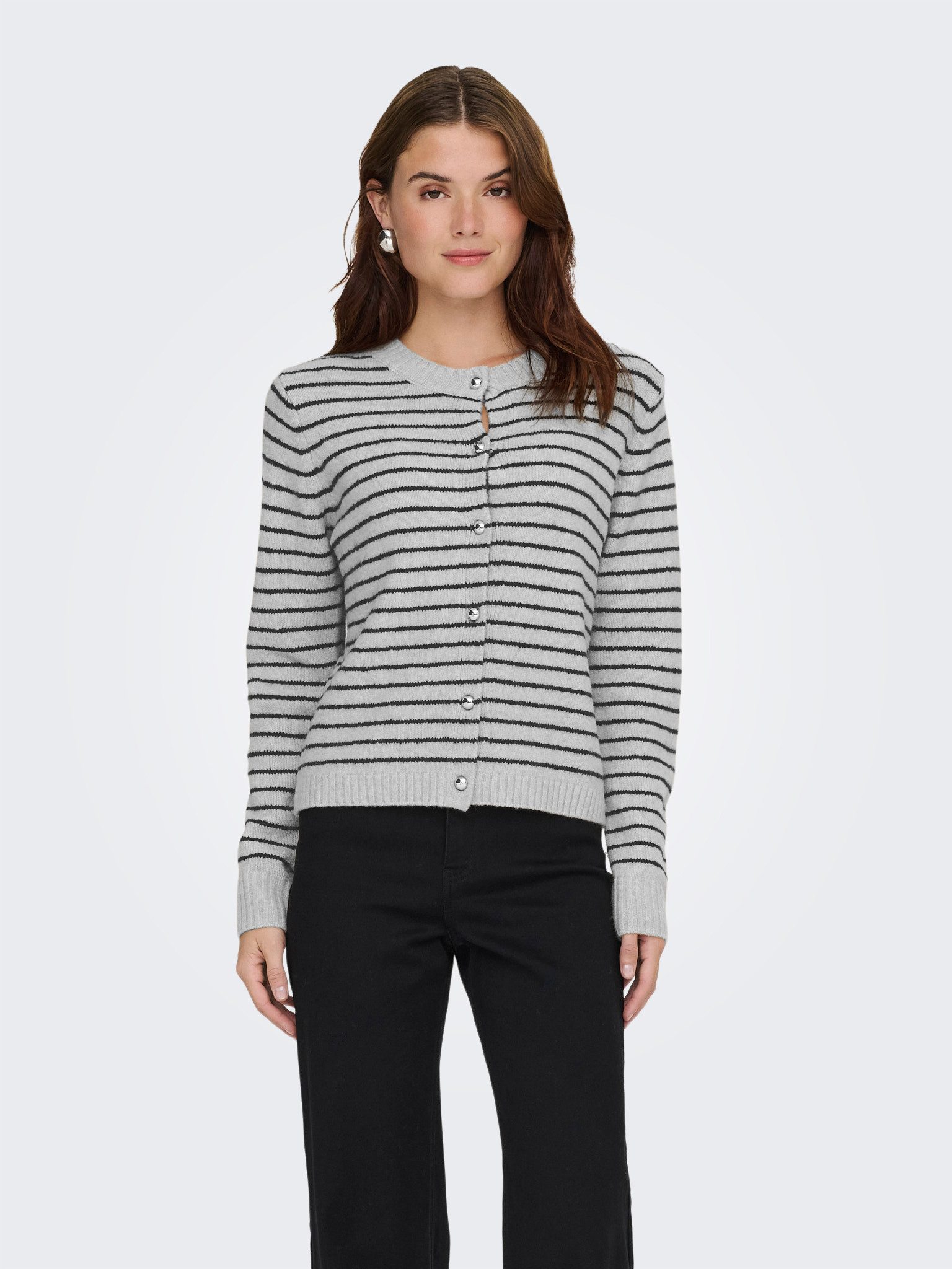 ONLY Strickjacke ONLCHESTER LIFE LS STRIPE CARDI CC KNT günstig online kaufen