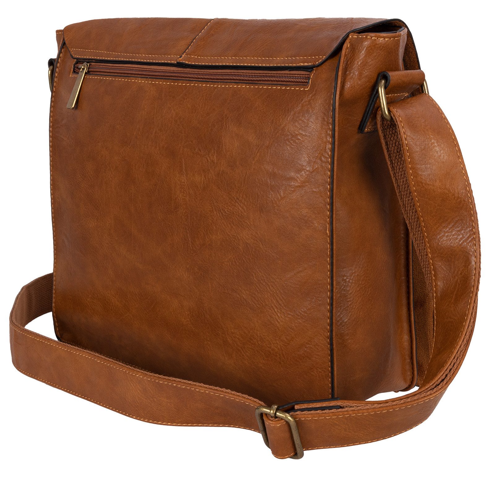 EAAKIE Umhängetasche Umhängetasche Flugbegleiter Schultertasche Messenger Damen Herren – Bild 5 von 5