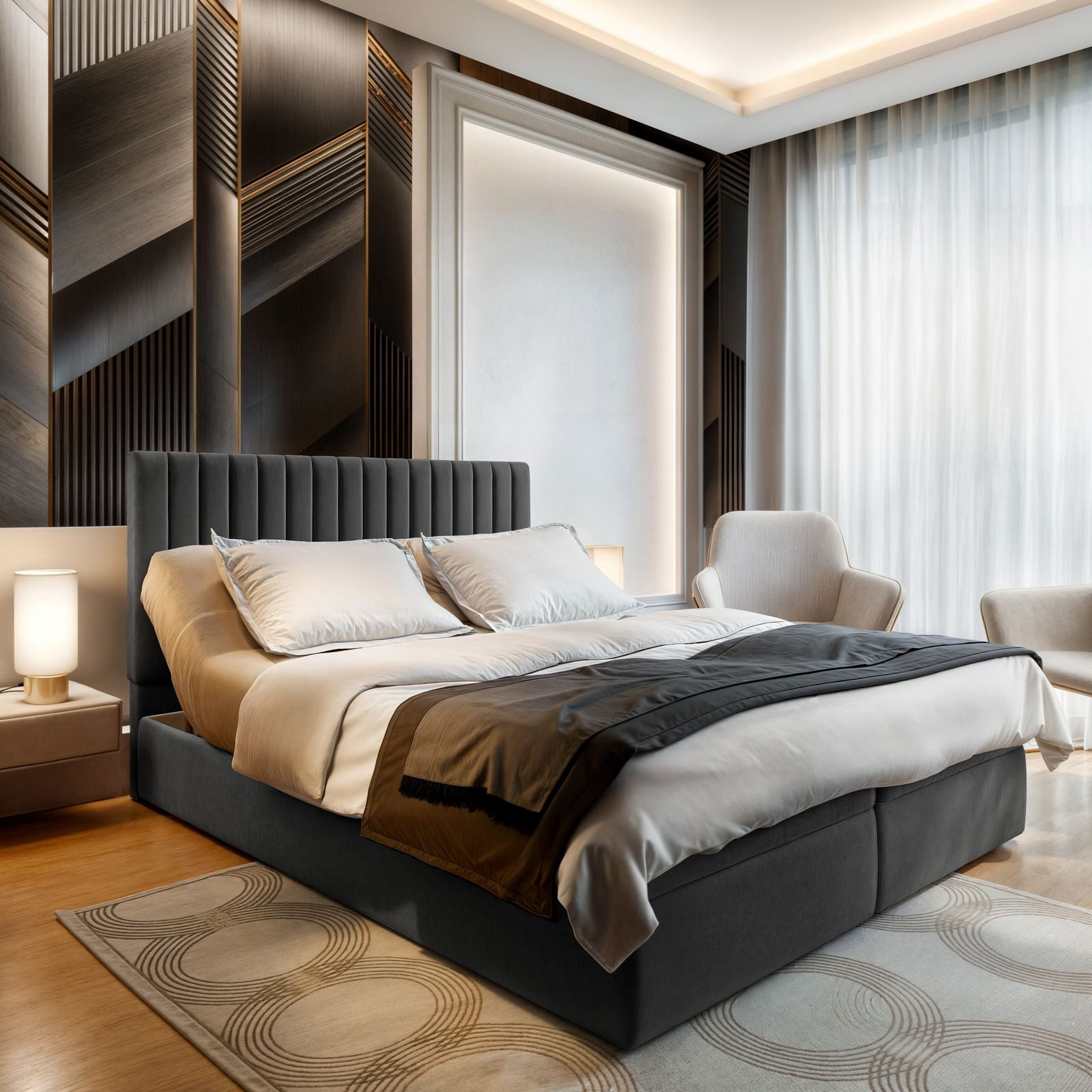 Masseno Boxbett MURLO 180x200 cm mit günstig online kaufen