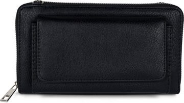 styleBREAKER Smartphonetasche (1-tlg), Geldbörse mit Handyfach Unifarben
