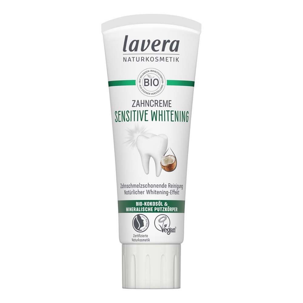 lavera Зубная паста Zahncreme - Sensitive Whitening 75ml