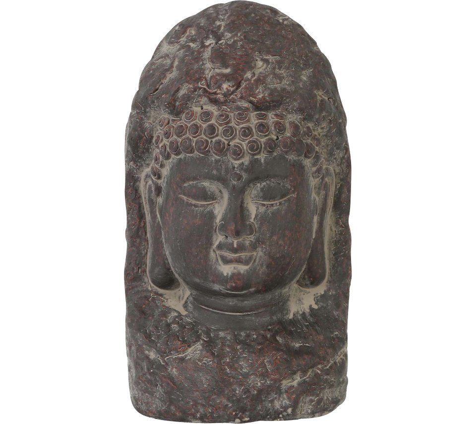 DIJK Dekofigur Dijk Buddha Terrakotta dunkelgrau Ø 30 x 19 cm