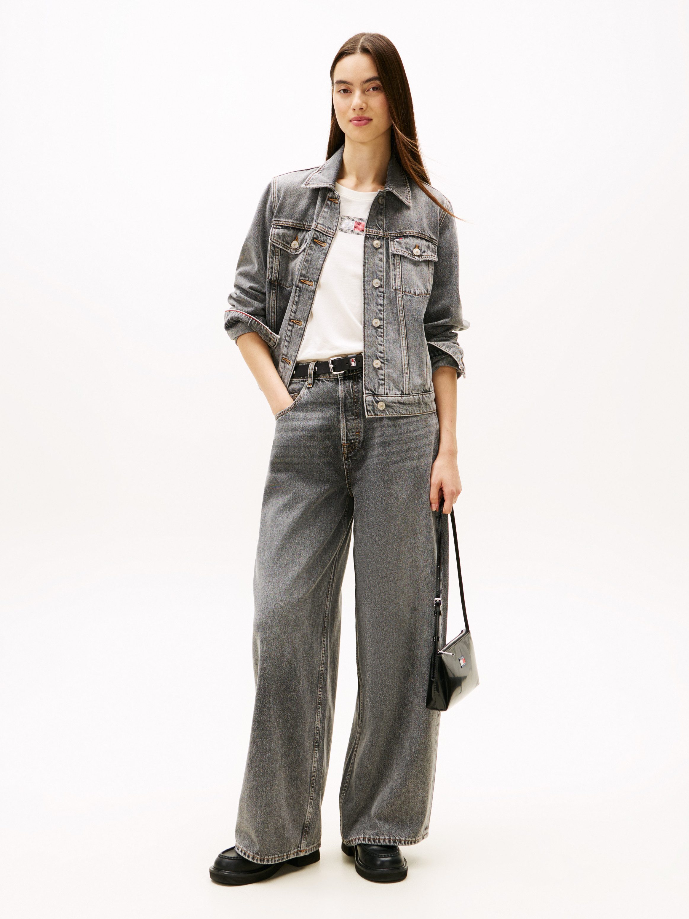 Tommy Jeans Loose-fit-Jeans CHARLIE MR LOOSE WIDE RWB DI6078