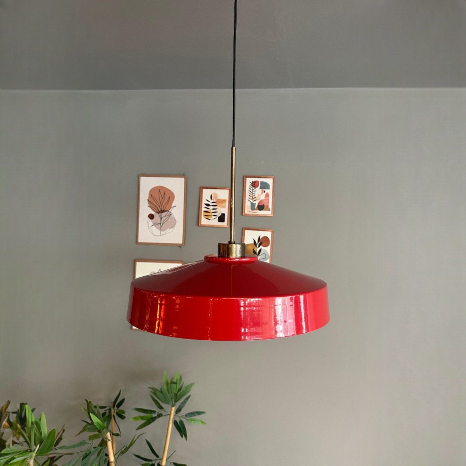 Bamyum Pendelleuchte Ace Pendelleuchte Vintage, Industrial aus Metall E27, Hängelampe, ohne Leuchtmittel