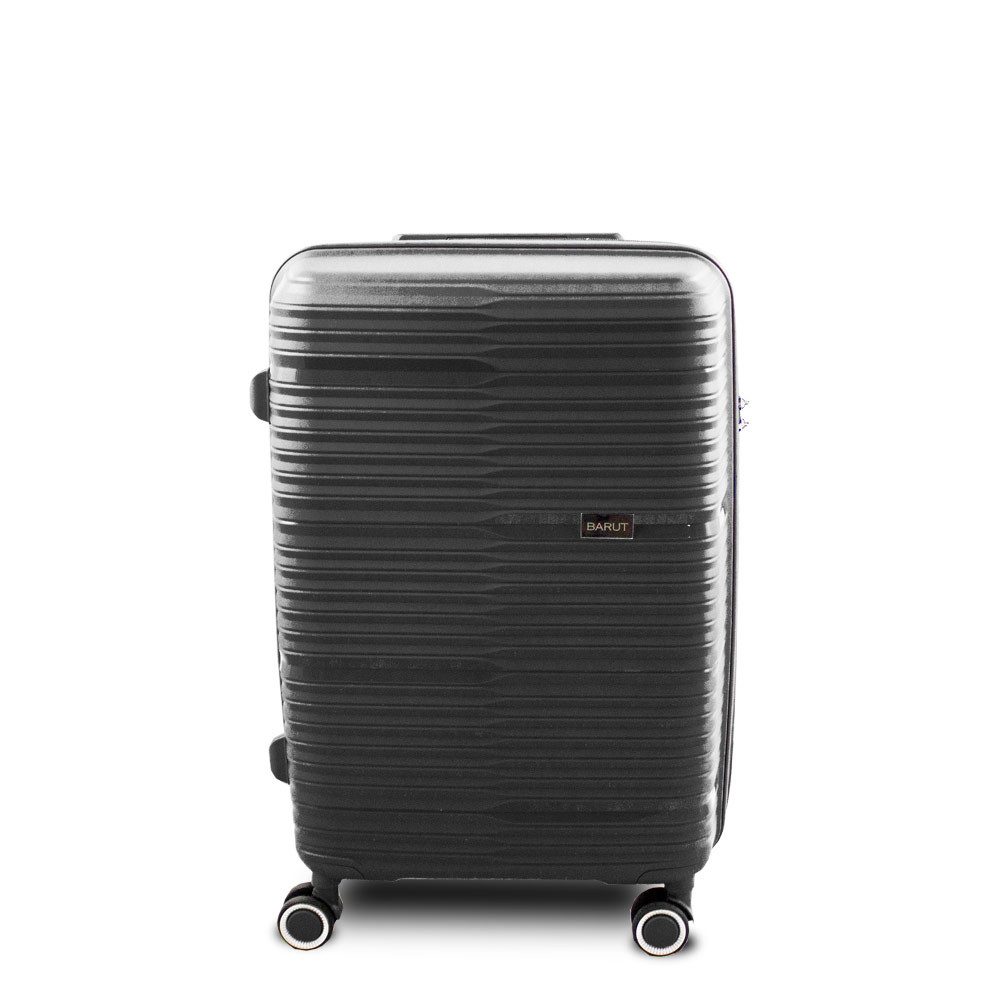 Barut Trolleyset PP Reisekofferset Schwarz, (Set, 3 tlg., MS-19061)
