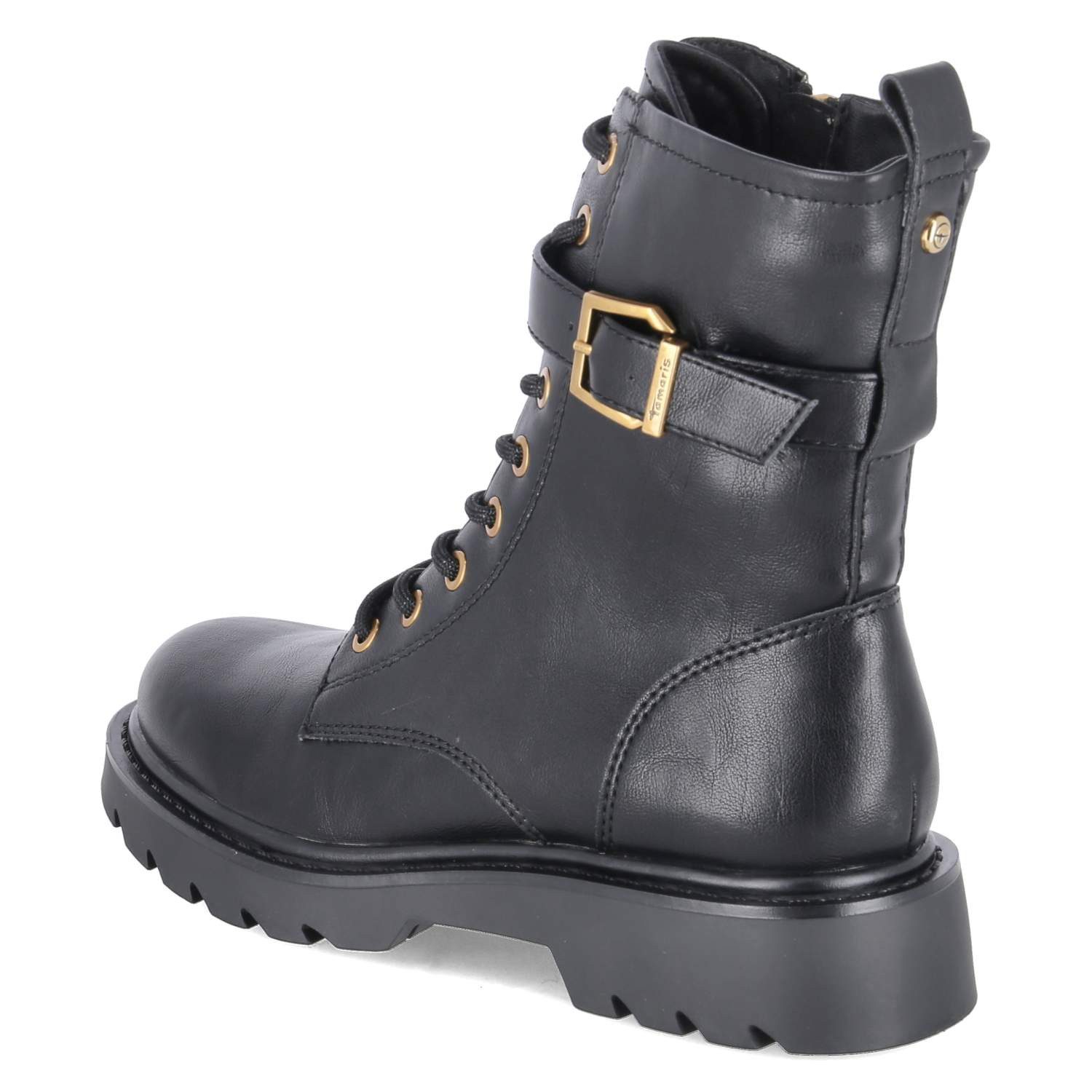 Tamaris Tamaris 1-25228-45/001 Damen Synthetik black Schnürstiefel