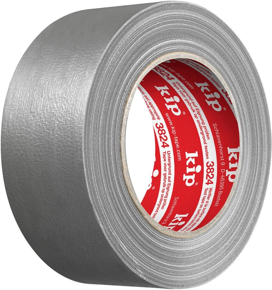 Kreppband Kip Steinband 3824-50 silber 50mm x 50m
