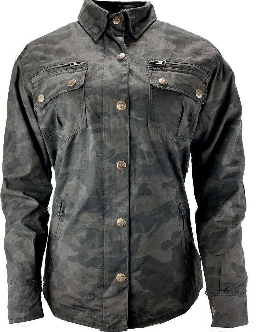 Bores Motorradjacke Military Jack Damen Textiljacke Wasserdicht Atmungsakti günstig online kaufen