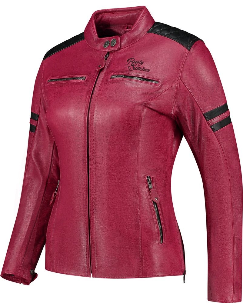 Rusty Stitches Motorradjacke Joyce V2