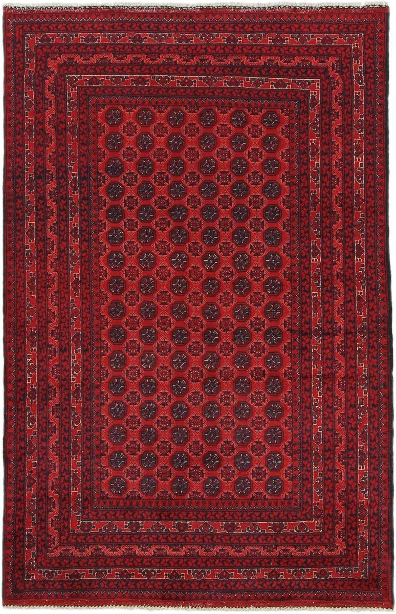 Orientteppich Afghan Mauri 103x159 Handgeknüpfter Orientteppich, Nain Trading, rechteckig, Höhe: 6 mm