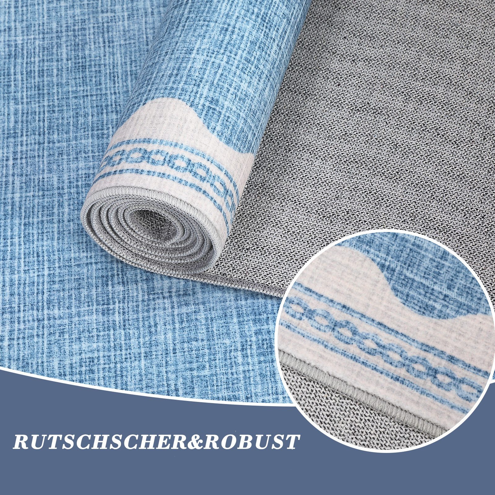 GarveeMore Teppich Doora, rechteckig, Höhe: 7 mm, mit besonders weichem Flo günstig online kaufen