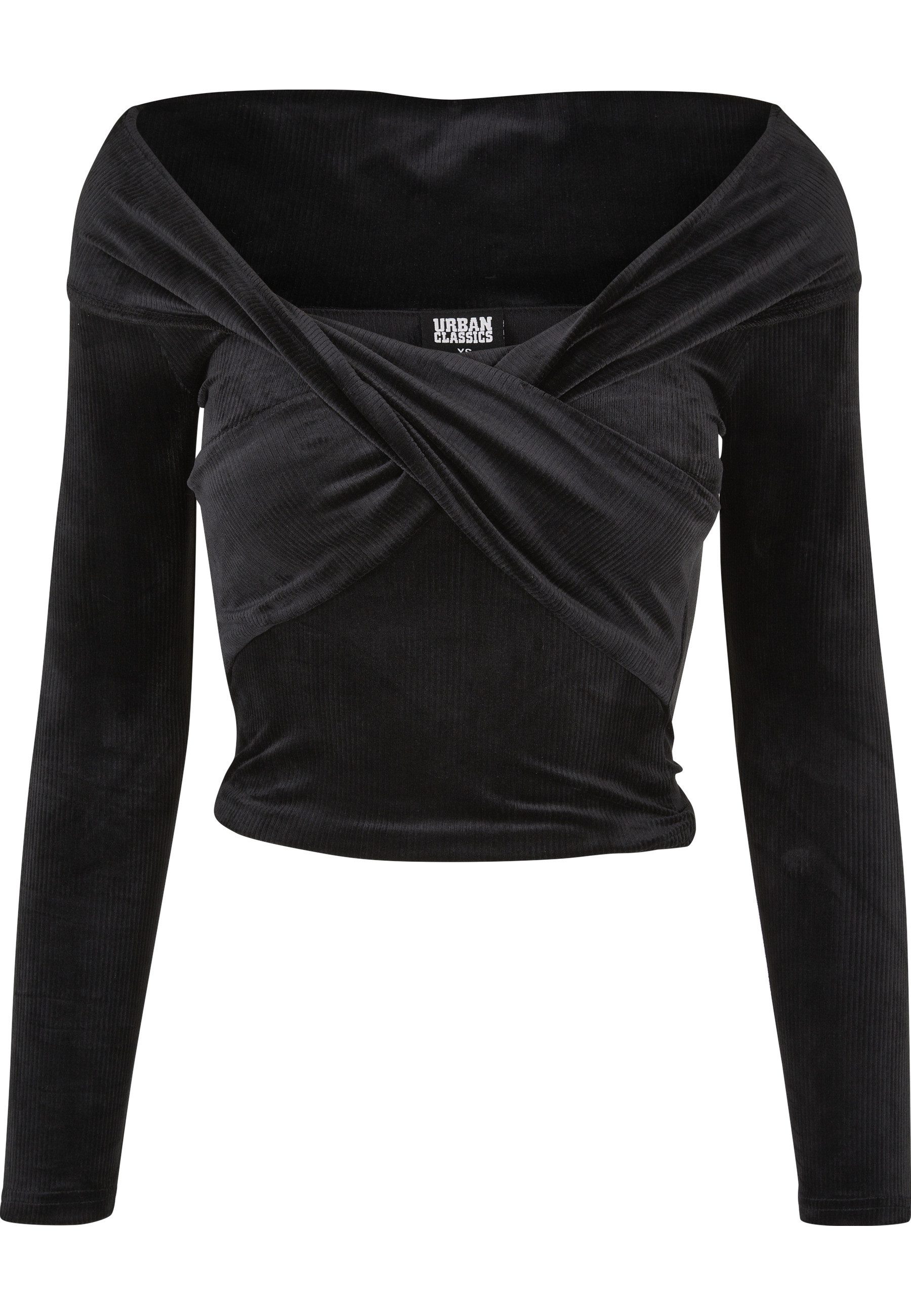 URBAN CLASSICS Longsleeve Urban Classics Damen (1-tlg)