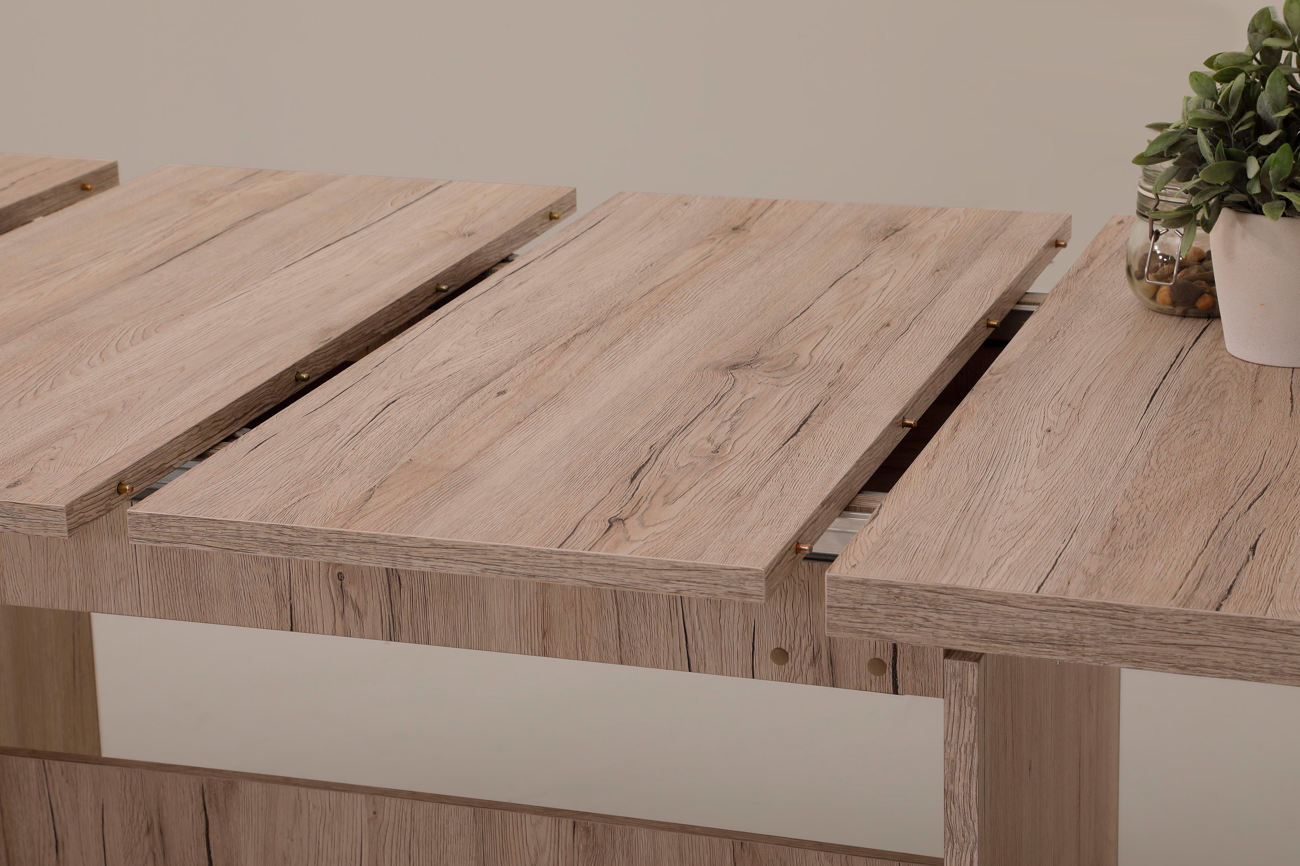 HELA LIA II extendable dining table, extendable up to 320 cm