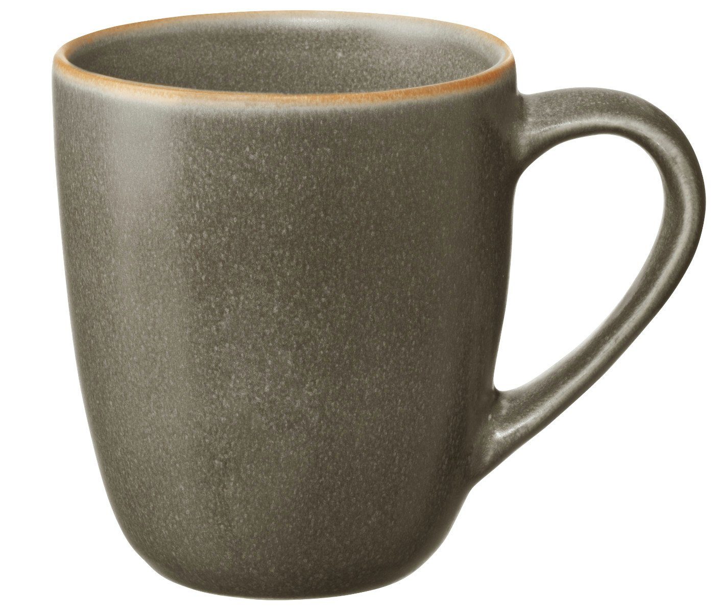 ASA SELECTION Becher Saisons Henkelbecher beluga 0,25l, Steinzeug, Geschirr