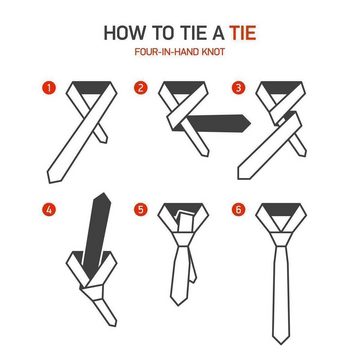 DonDon Krawatte Herren Krawatte 6 cm (Packung, 1-St., 1x Krawatte) Baumwolle, kariert oder gestreift, für Büro oder festliche Veranstaltungen