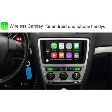 GABITECH für Skoda Octavia und Yeti 9'' Android Autoradio GPS BT MP5 Carplay Einbau-Navigationsgerät