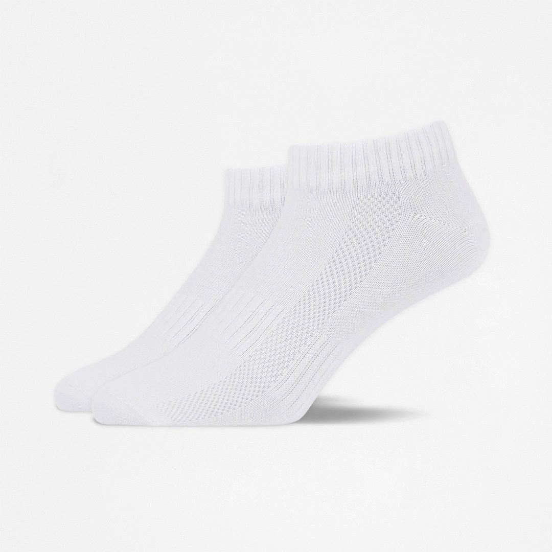 SNOCKS Socken Quarter Socks 2er Set white
