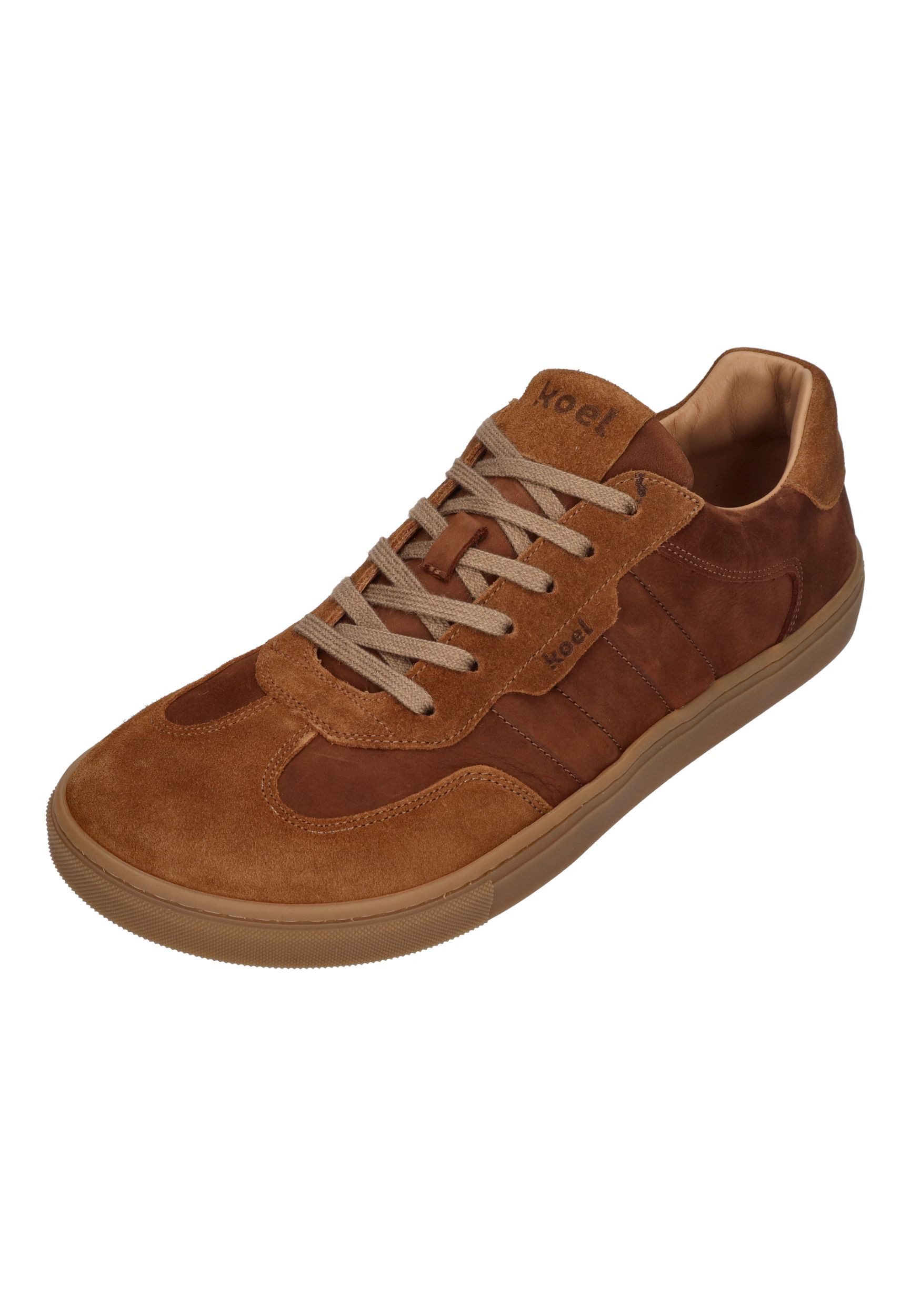 KOEL HELIO SUEDE Barfußschuh Cognac