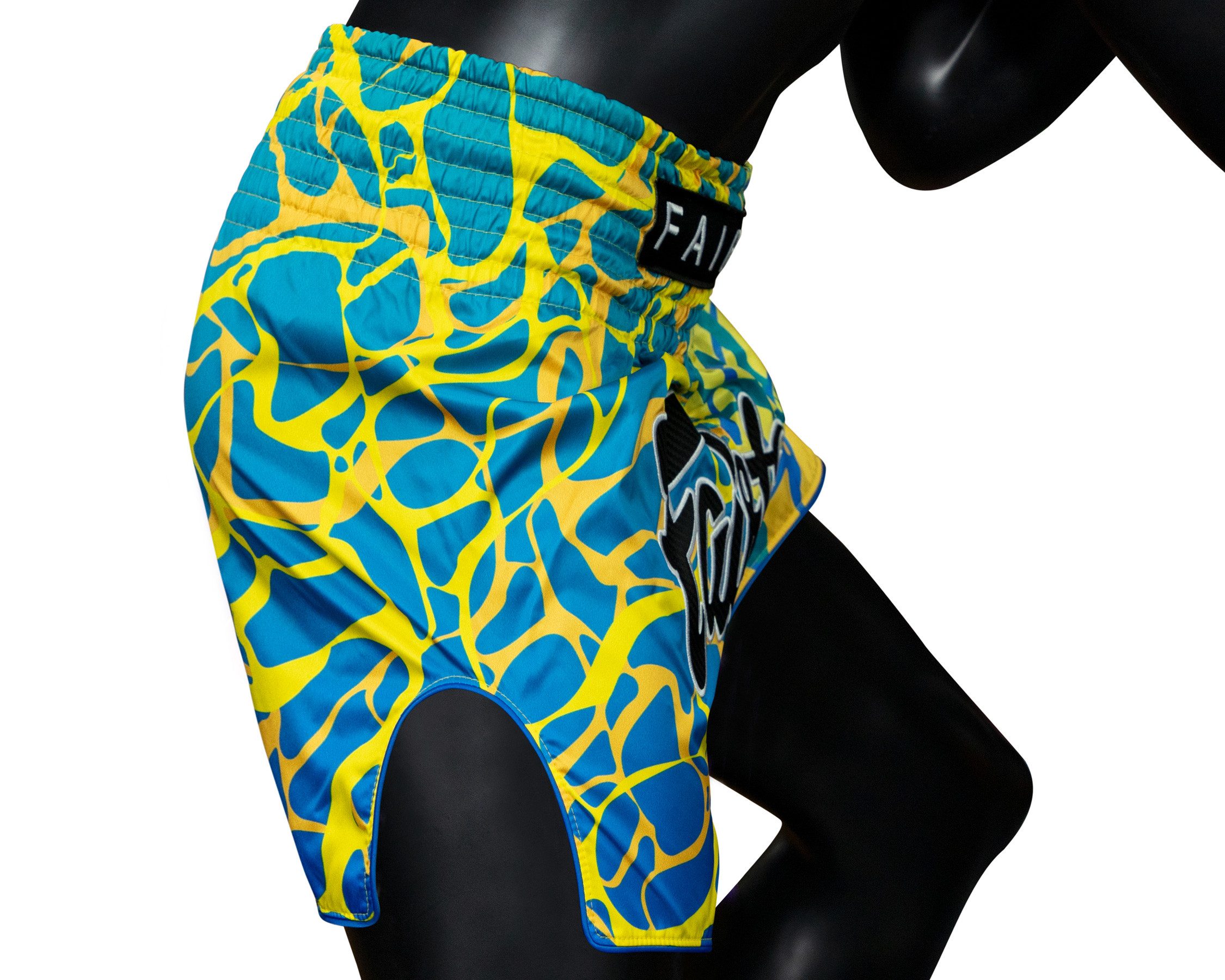 Fairtex Shorts Fairtex BS1927 Muay Thai Shorts Magma Green Fairtex Muay Thai Shorts Magma Green – Lava-Style & Power pur