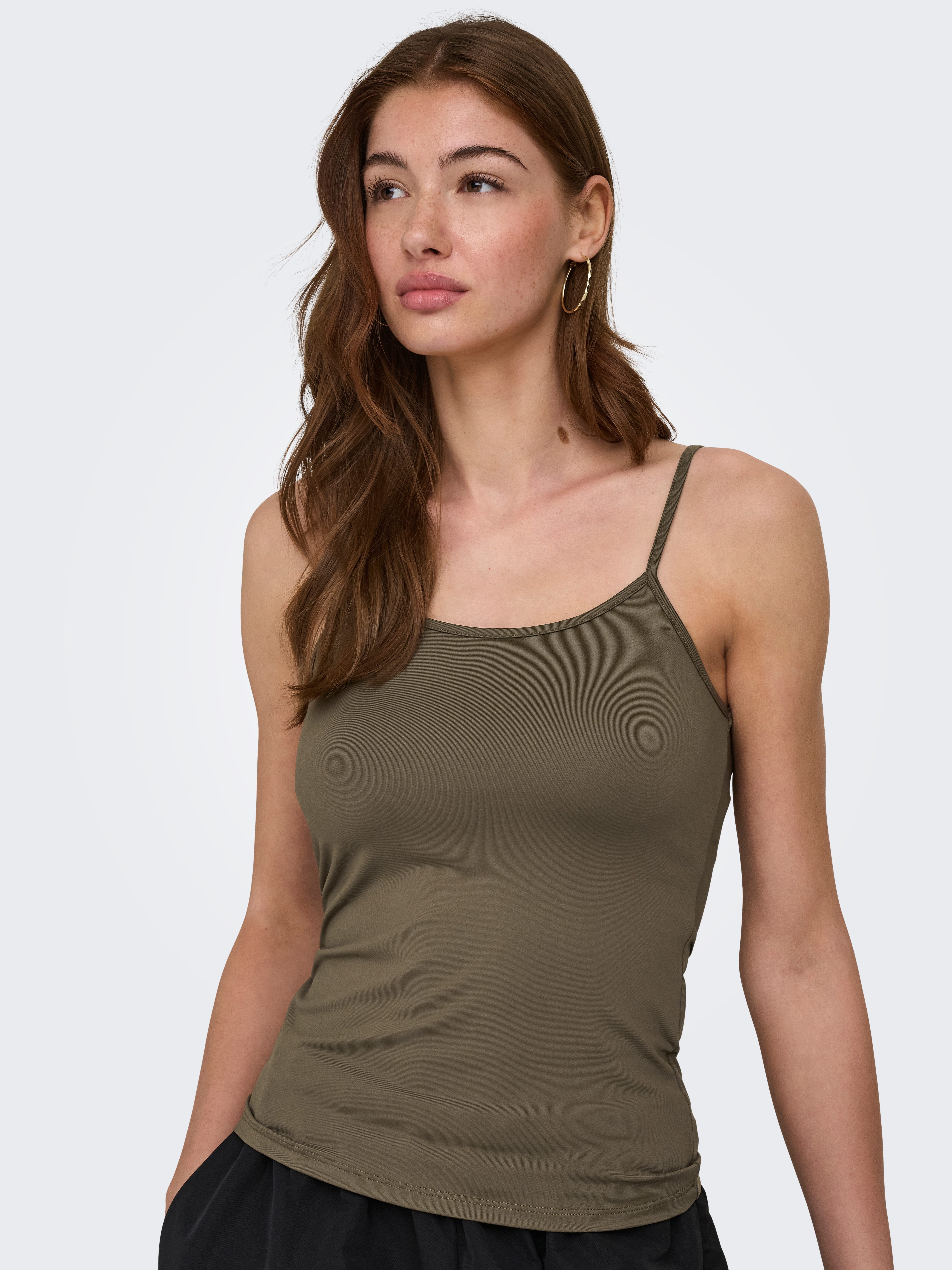 ONLY Spaghettitop ONLEA S/L NEW SINGLET JRS NOOS