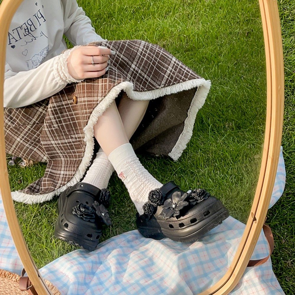 HUSK'SWARE leichte Gartenpantoletten Clog (Leicht und flexibel, Weich und bequem) Weiches & flexibles EVA-Material Rutschfeste Sohle