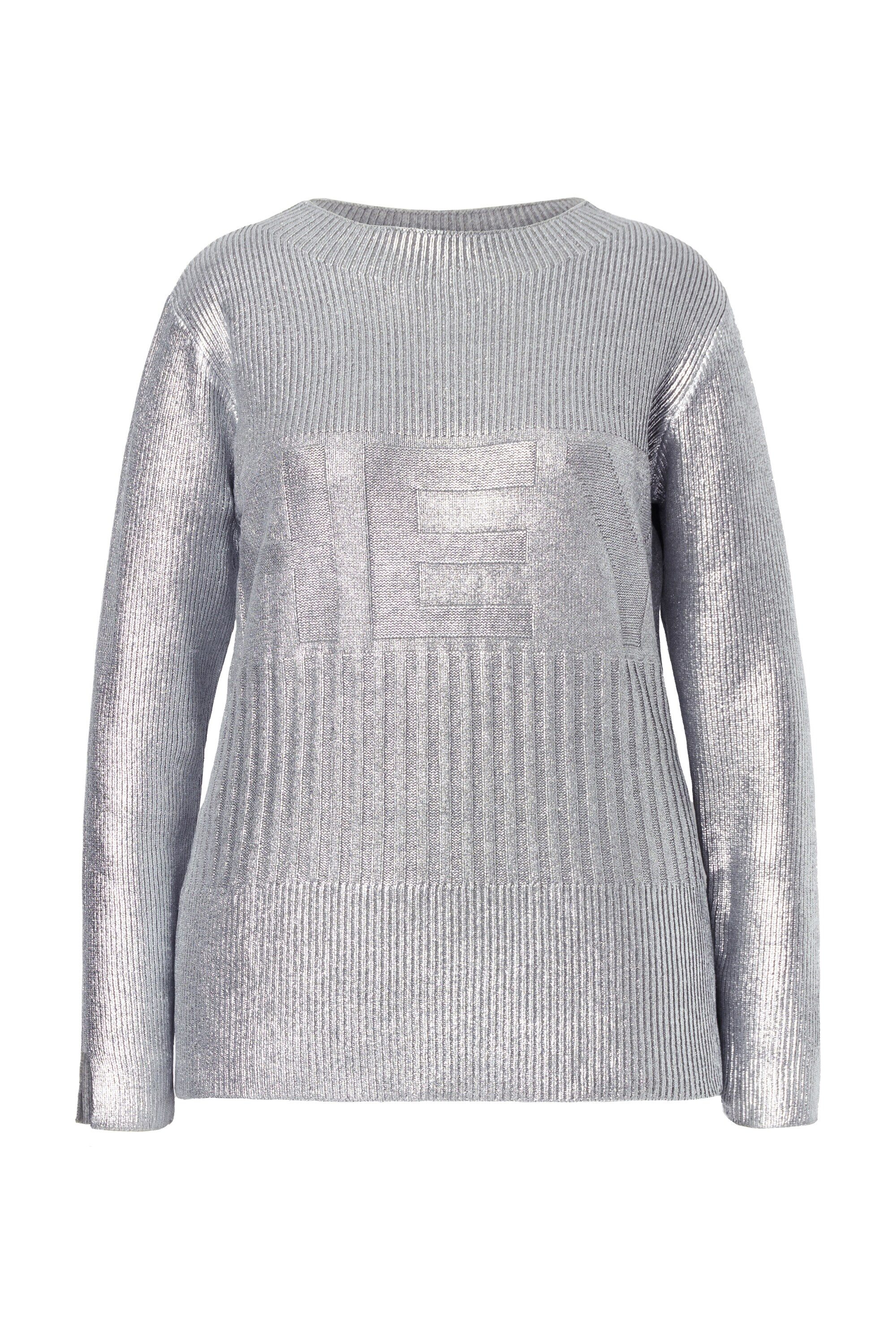 Laurasøn Strickpullover Strickpullover Langarm Rundhalsausschnitt günstig online kaufen