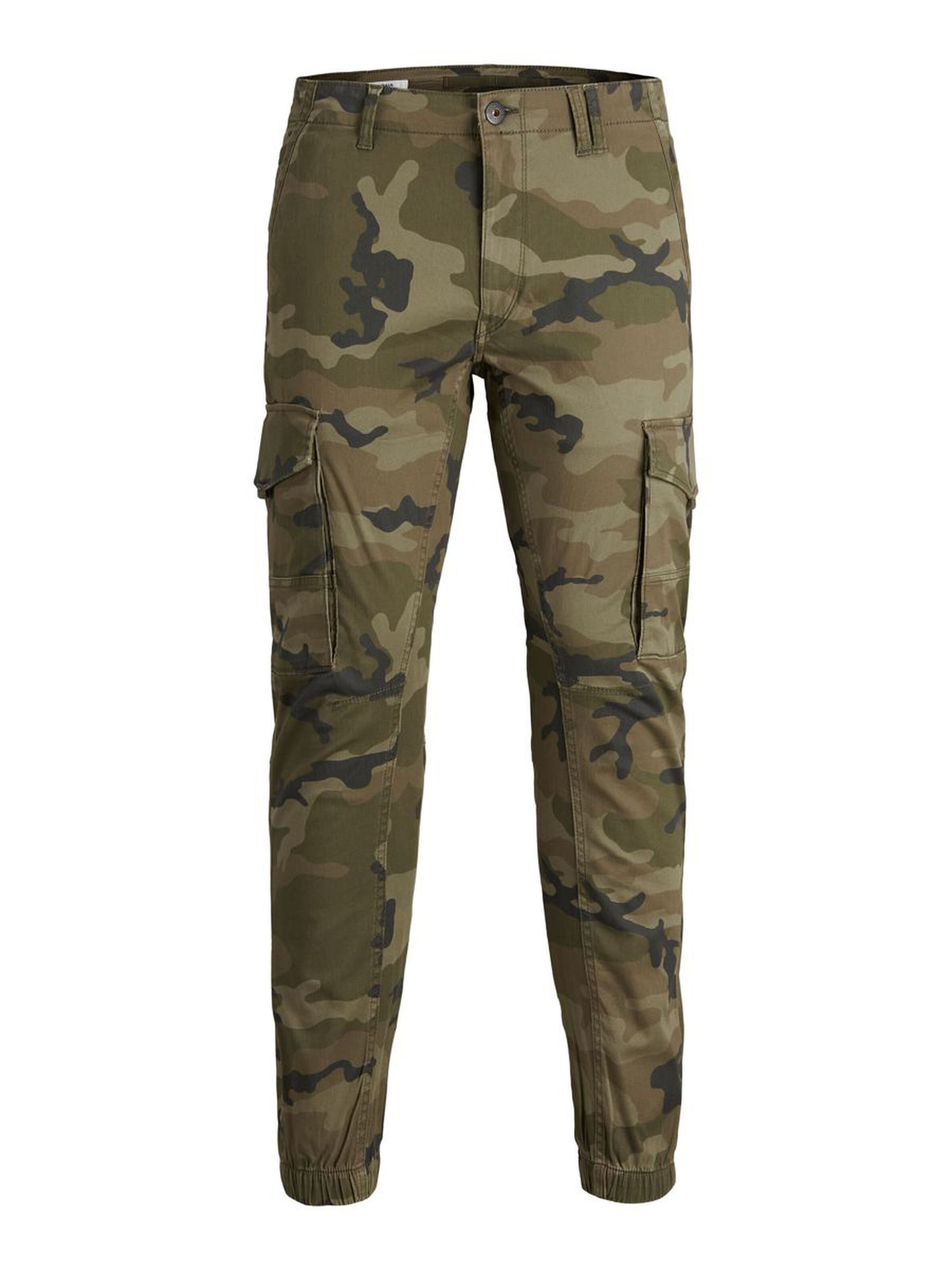 Jack & Jones Cargohose Cargo Pants PAUL FLAKE AKM 542 Twill Gummibund PAUL JJ FLAKE AKM 542