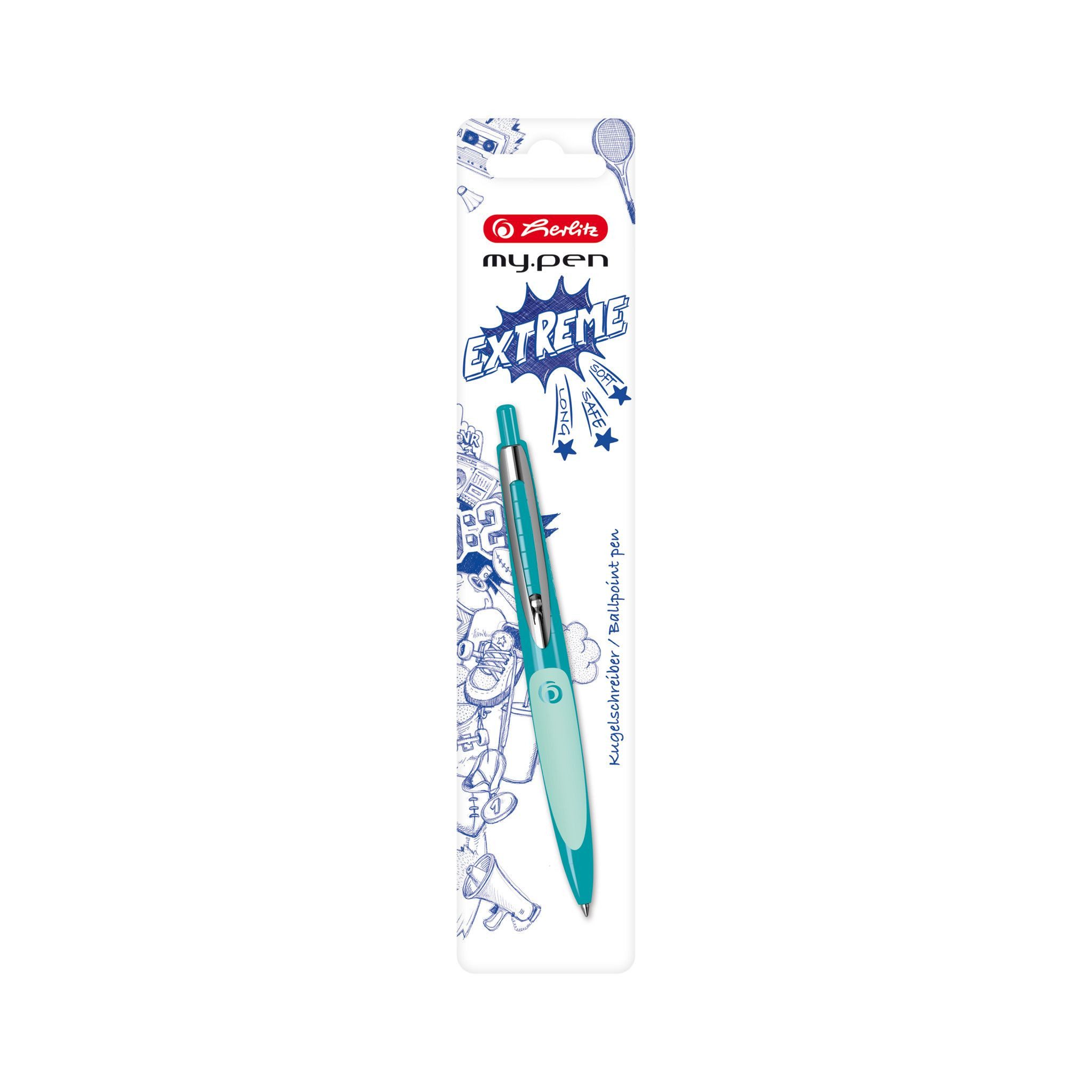 Herlitz Kugelschreiber Herlitz Kugelschreiber my.pen dgrün/hgrün