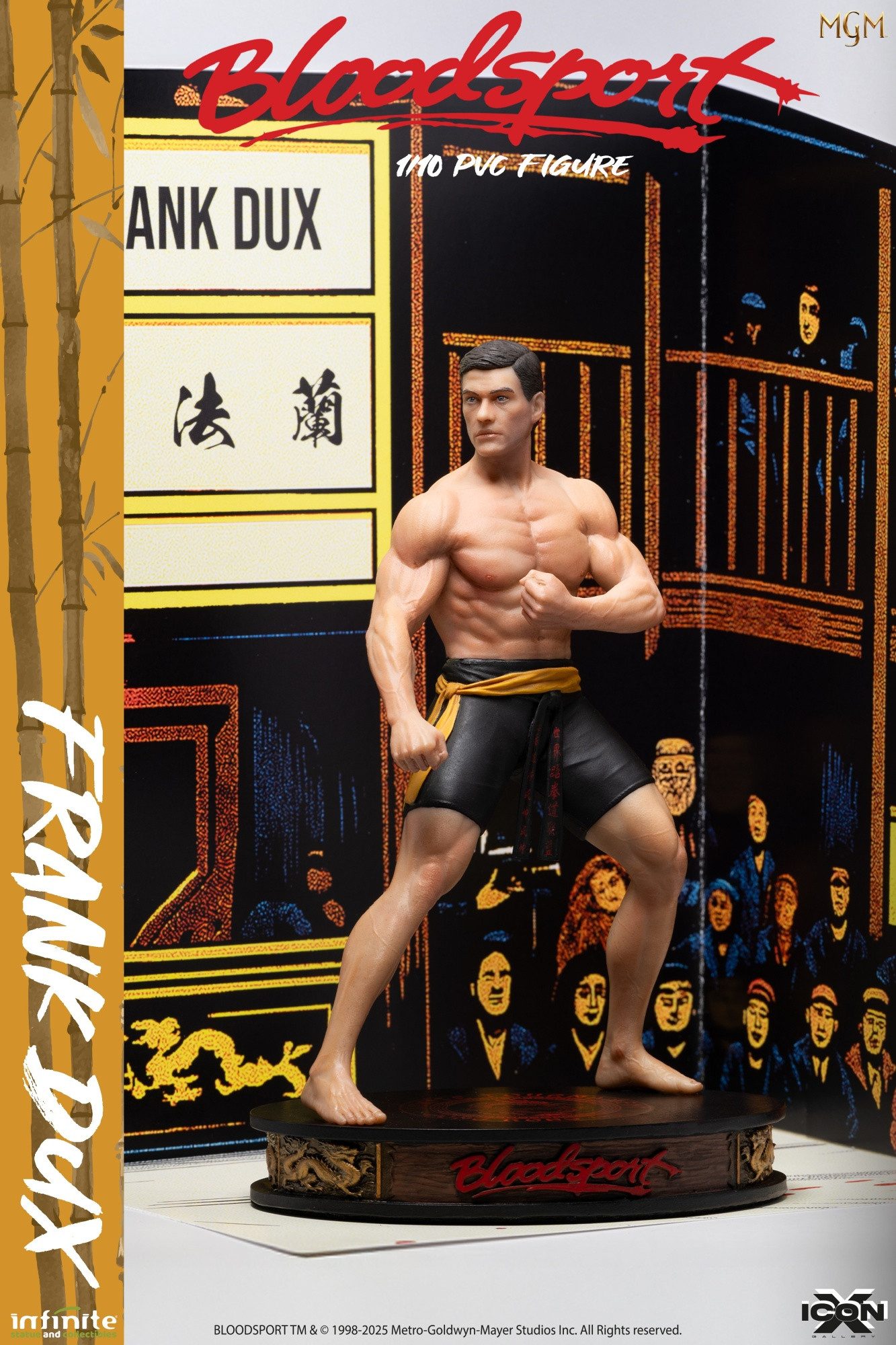 Infinite Statue Actionfigur Bloodsport Frank Dux Icon X 1/10 PVC Statue