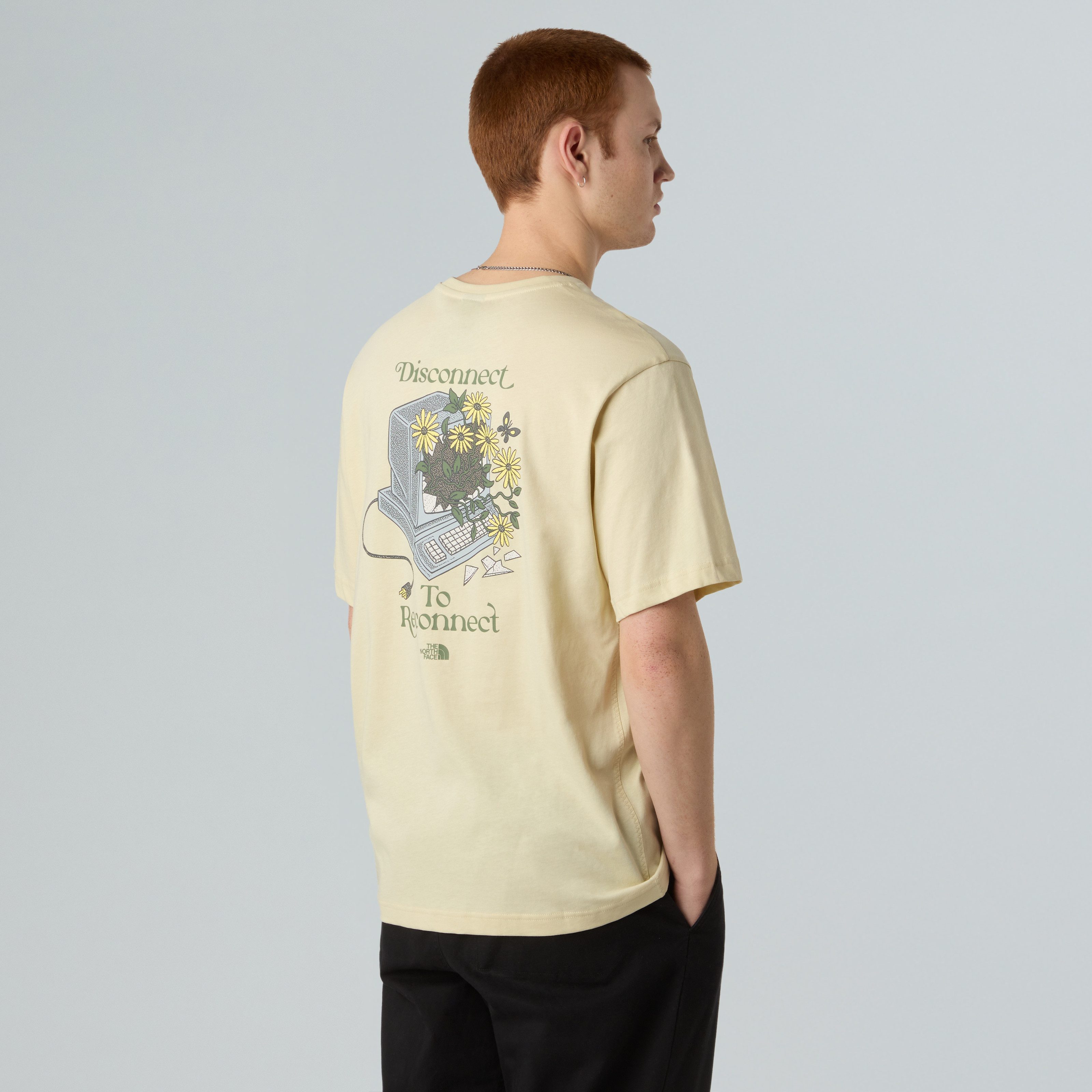 The North Face T-Shirt M CONNECTED RELAXED SS TEE -GRAPHIC sportlicher Stil, mit Rundhalsausschnitt, relaxter Schnitt – Bild 3 von 5