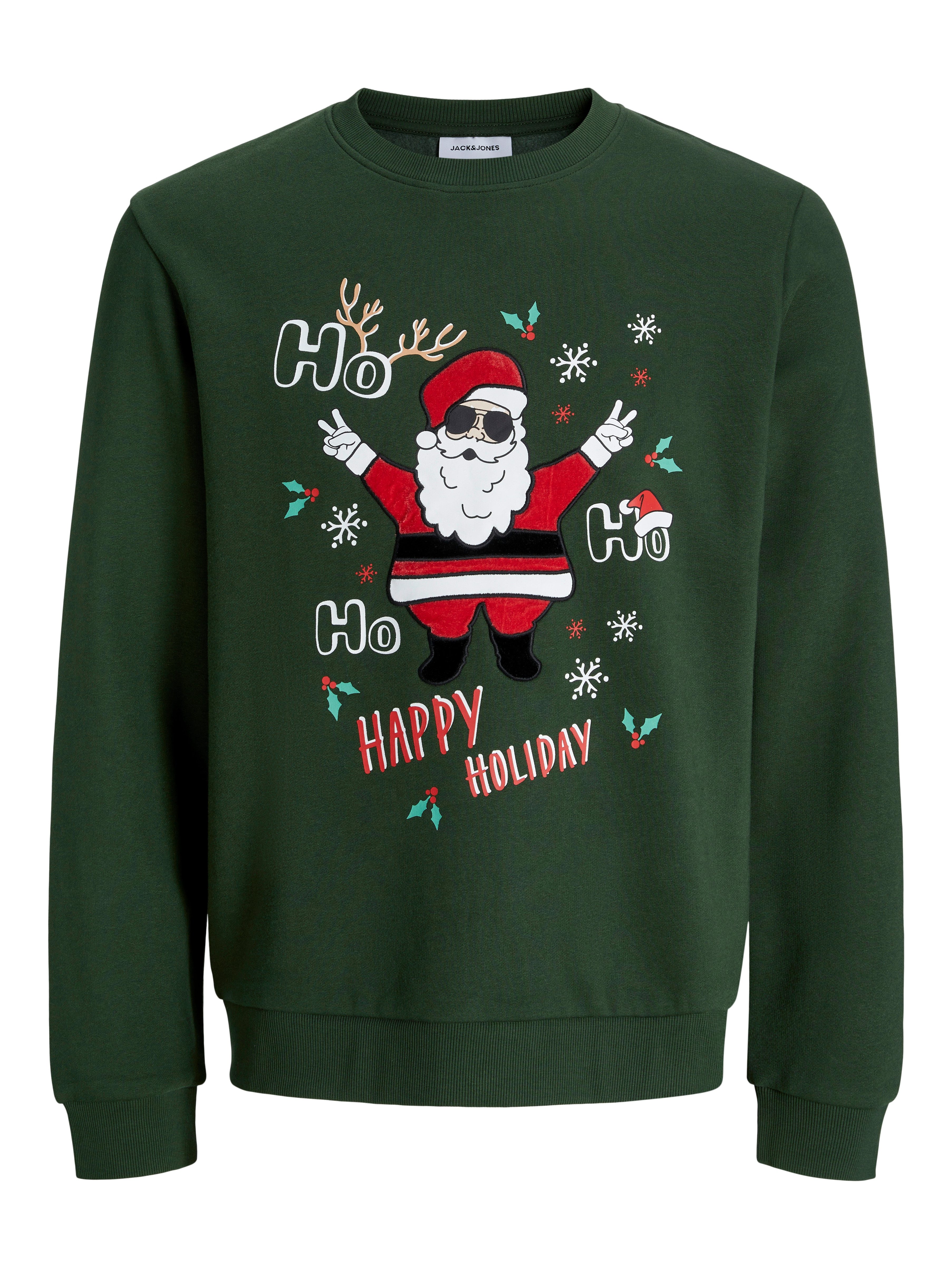 Jack & Jones Sweatshirt JJCHRISTMAS SWEAT CREW NECK XMAS günstig online kaufen