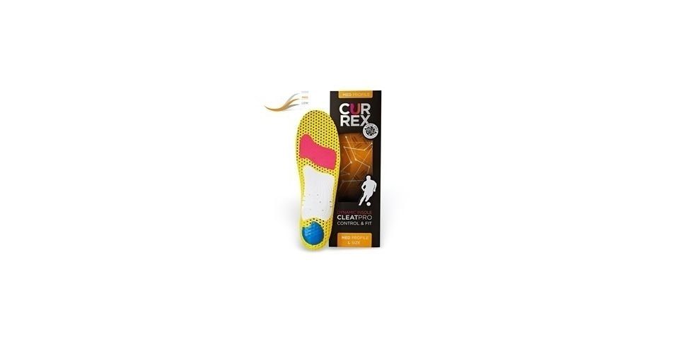 Einlegesohlen CURREX CLEATPRO MED