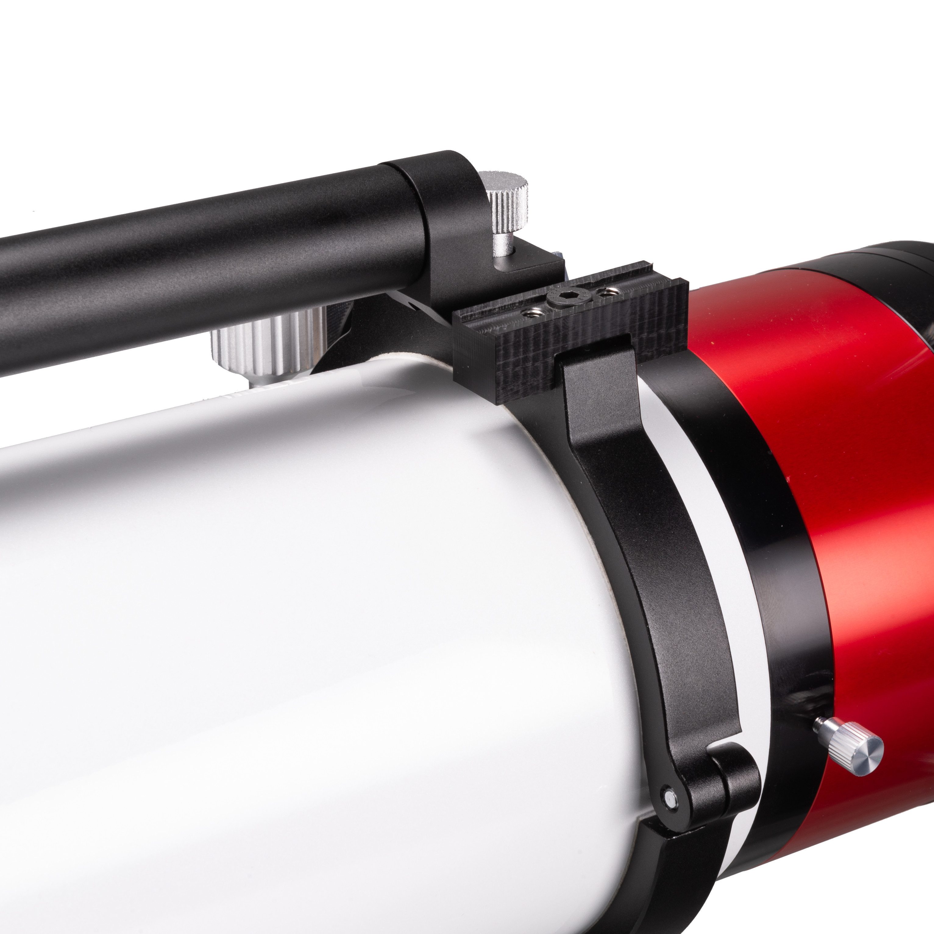 Lunt Solarsystems Teleskop LUNT Adapter für Sonnen-Sucher an LS130MT + LS152THa