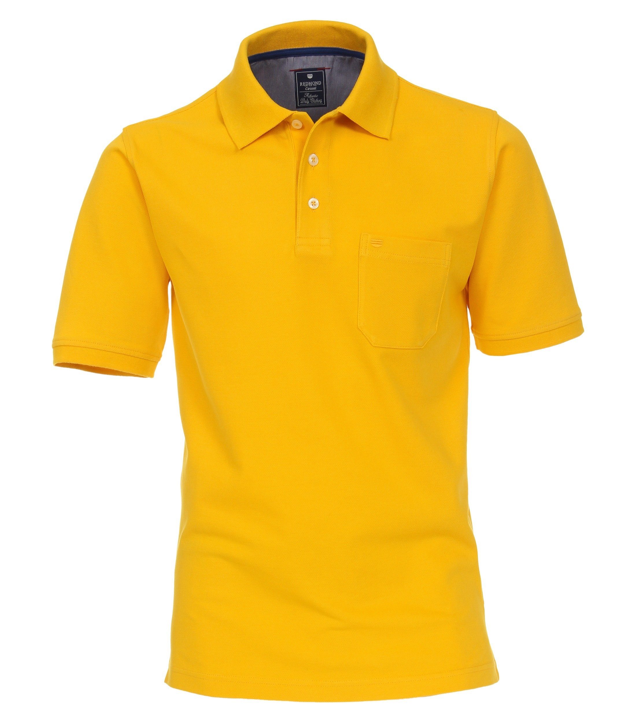 Poloshirt Redmond uni 42 gelb