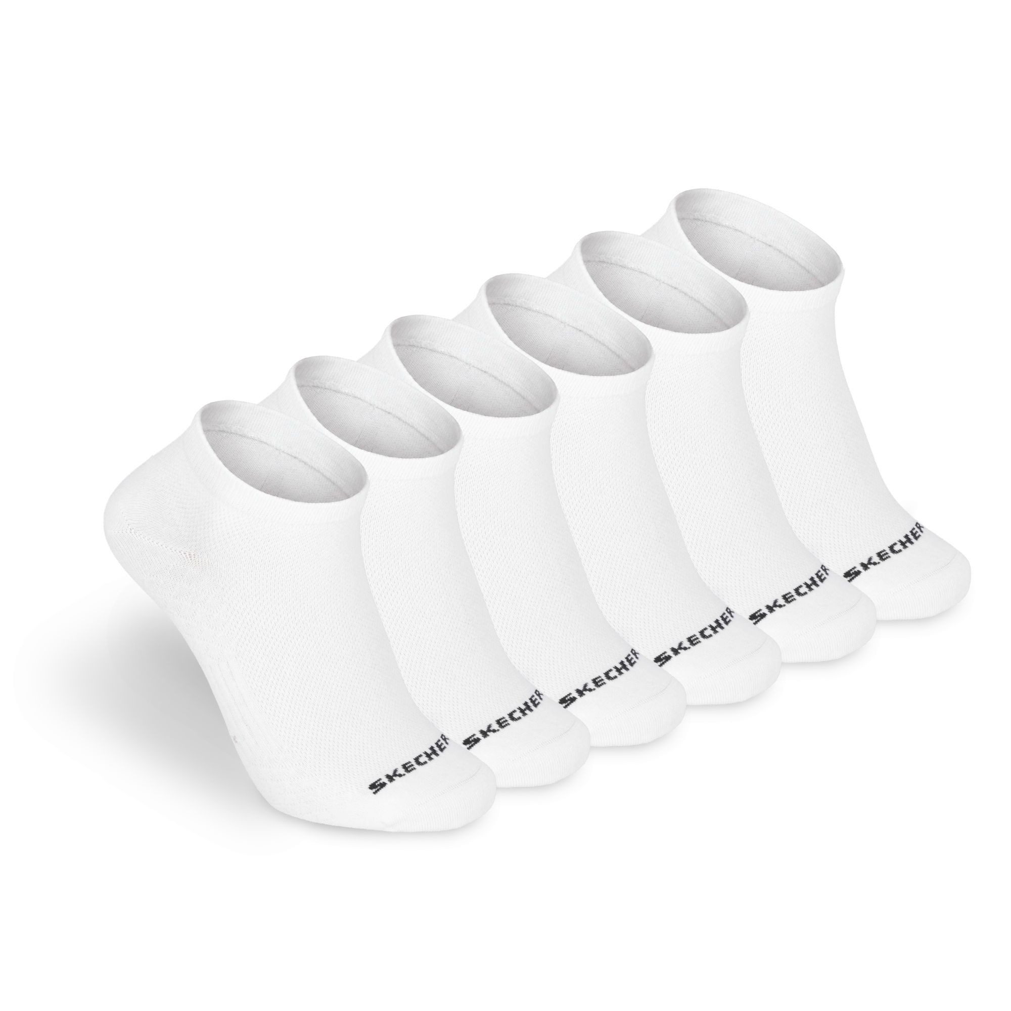 Skechers Socken Herren - Atmungsaktiv und komfortabel - Performance für den Arbeitstag Mesh-Belüftung für optimale Luftzirkulation - Weicher Bund