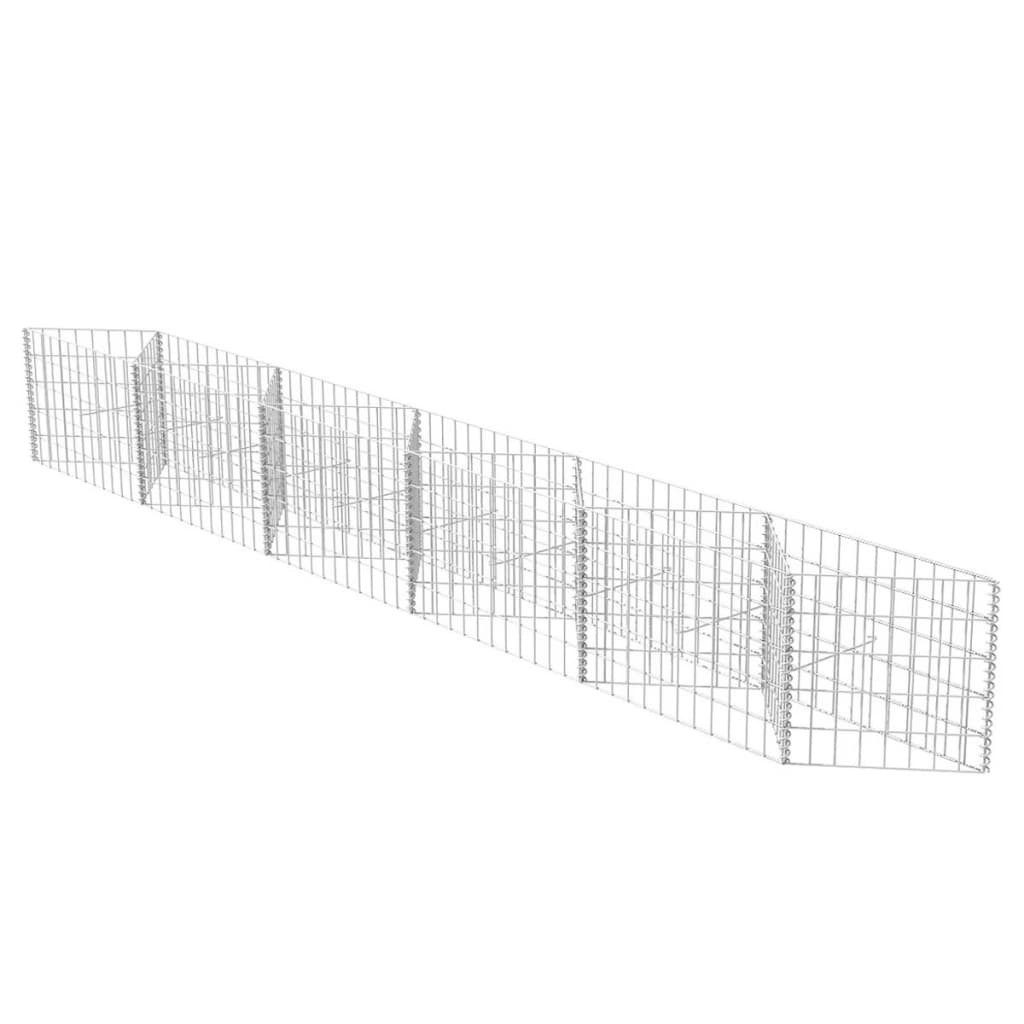 Gartentor Gabionenkorb Pflanzkasten Gemüse-Hochbeet Stahl 3003050 cm