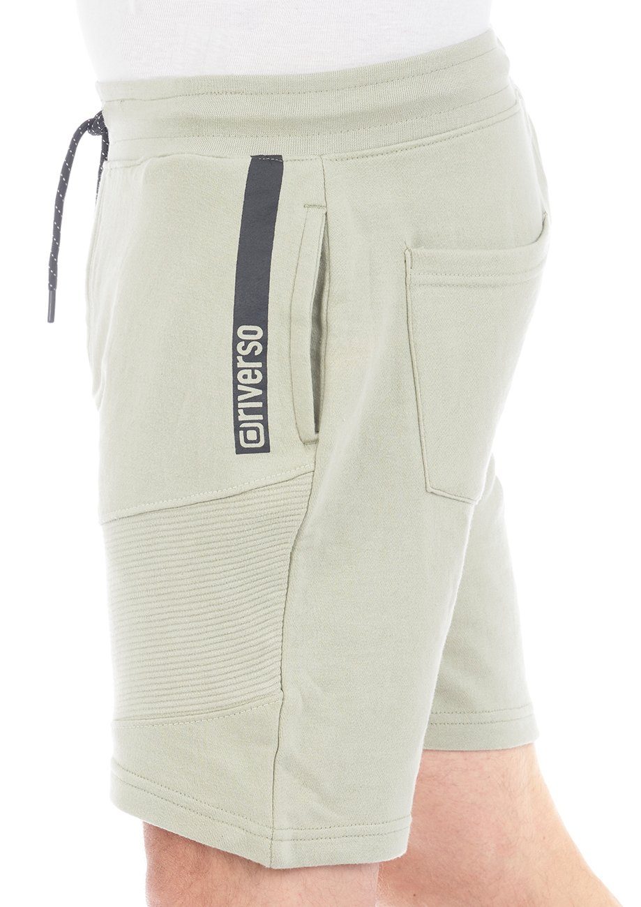 riverso Sweatshorts Herren Shorts RIVRainer Slim Fit Bermudashorts mit Kordelzug – Bild 3 von 5