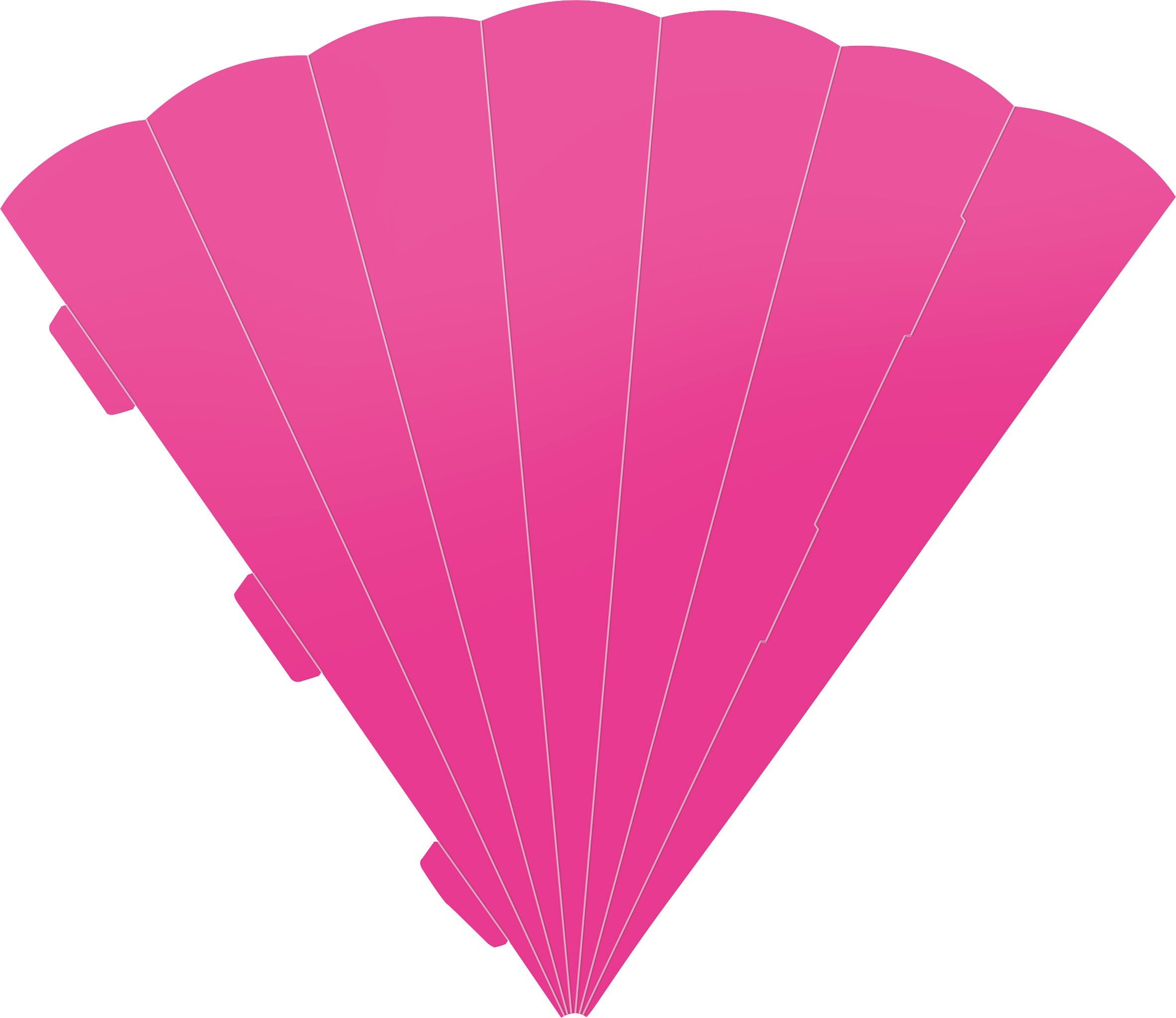 Heyda Schultüte Schultüten-Zuschnitt, 69 cm Pink