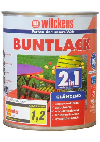 Wilckens Farben Holzlack »2in1 Buntlack glänzend« umwe...