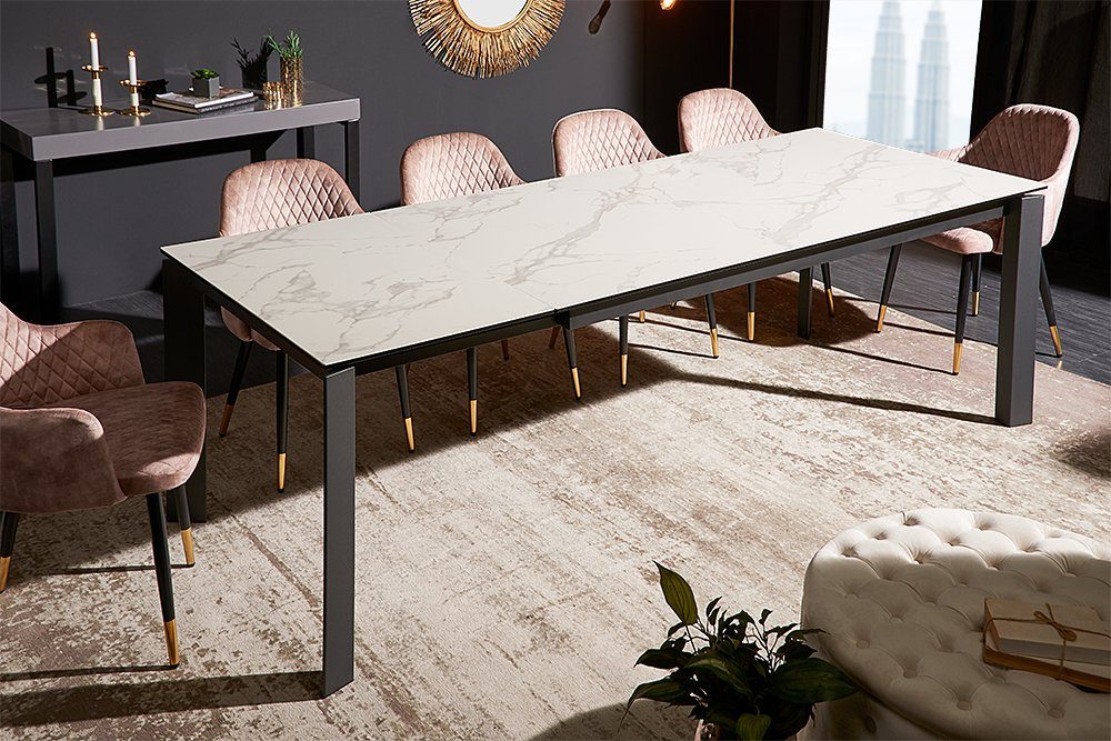 riess-ambiente Esstisch X7 180-240cm weiß / günstig online kaufen