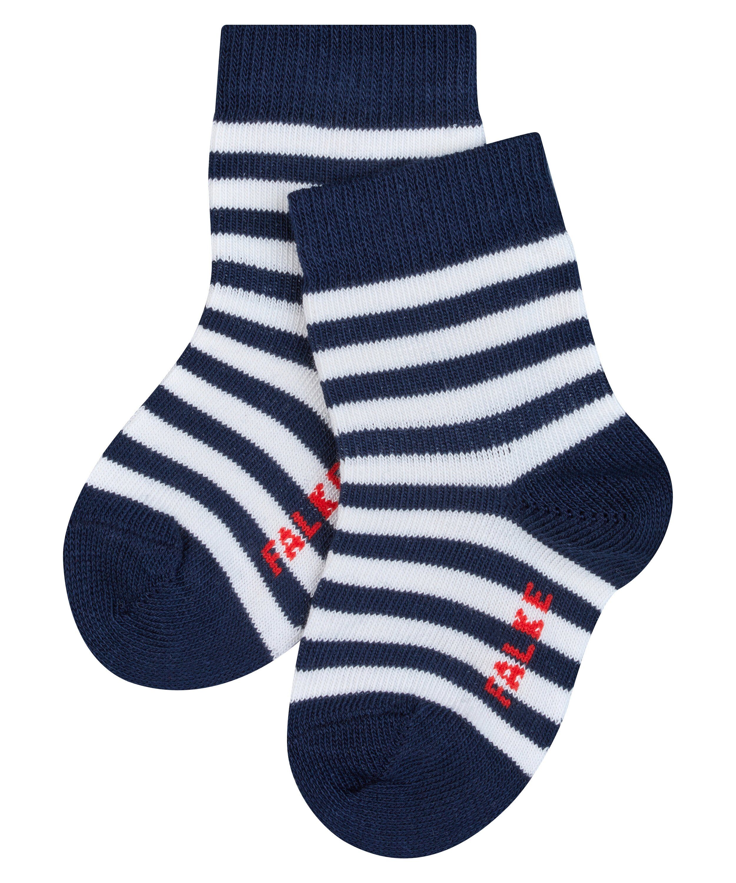FALKE Socken Stripe Socken mit weicher Baumwolle (1-Paar) mit weicher Baumwolle