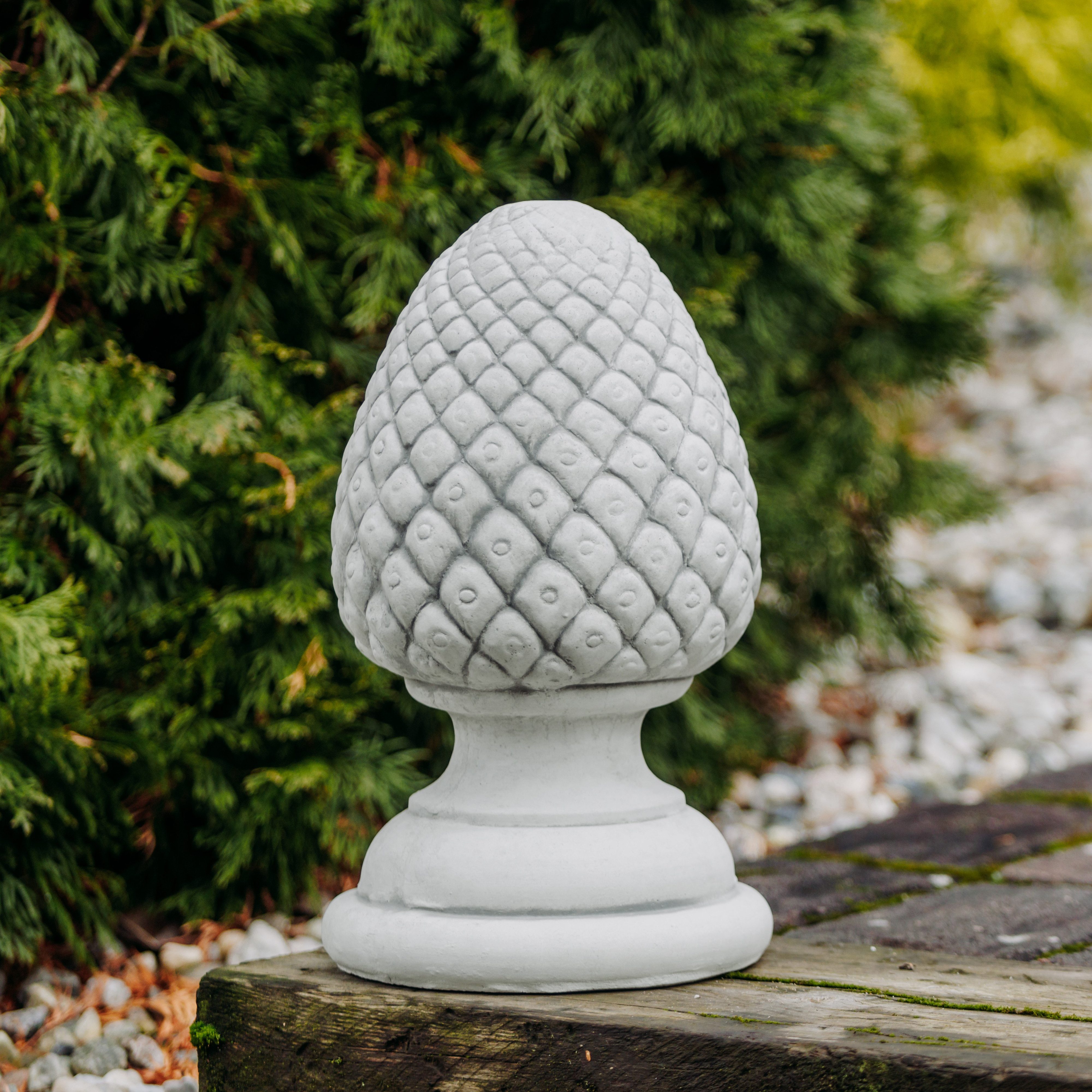 gartendekoparadies.de Gartenfigur Pinienzapfen Sund