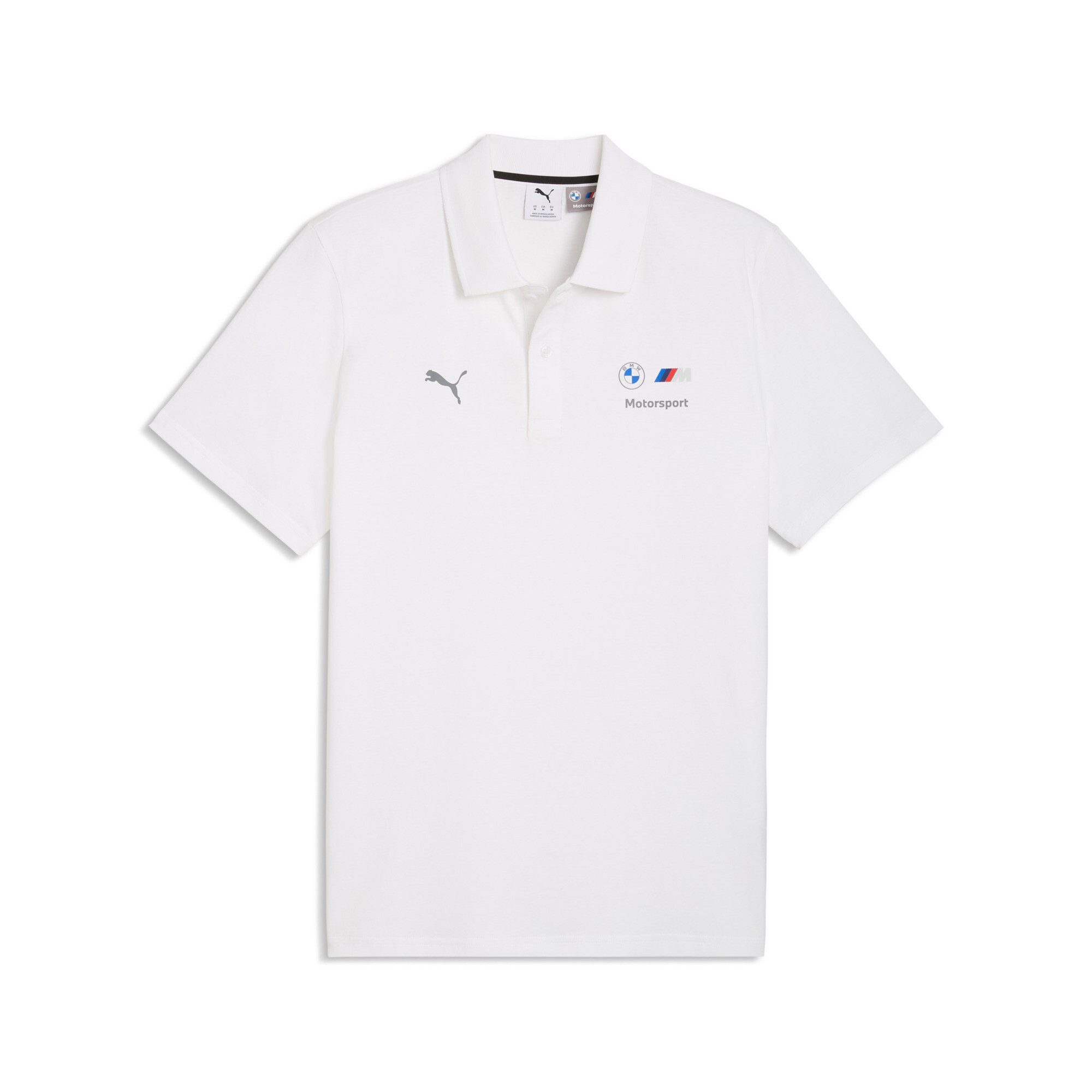 PUMA Poloshirt BMW MMS ESS POLO Regular Fit, Kurzarm, mit Knopfverschluss, mit Logodruck – Bild 4 von 5