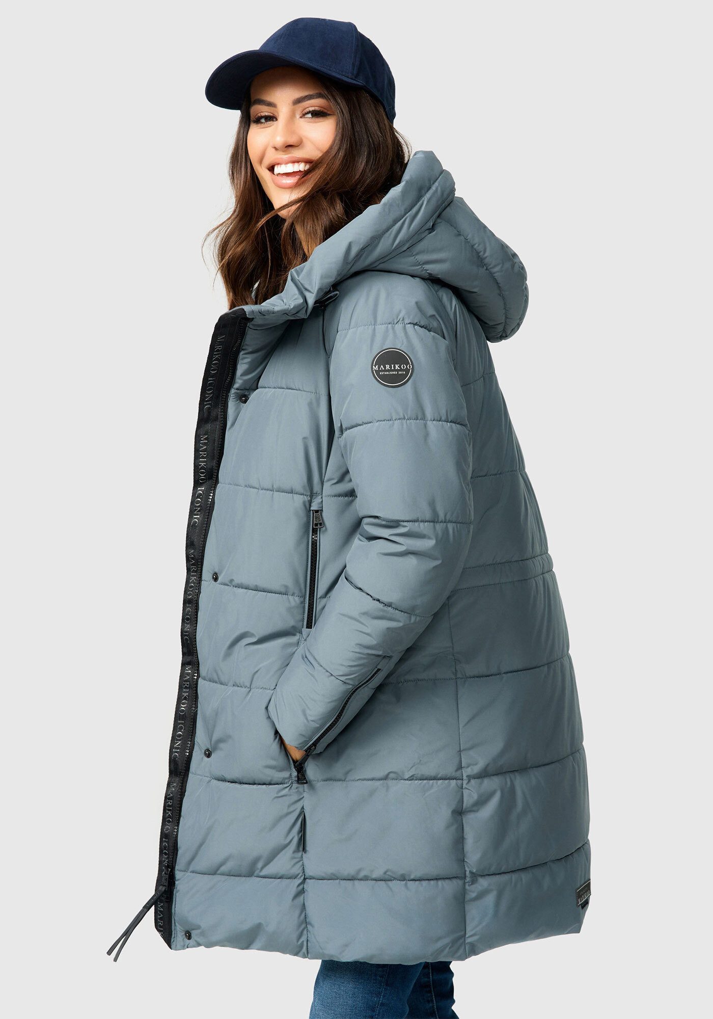 Marikoo Winterjacke Karumikoo XVI mit großer Kapuze
