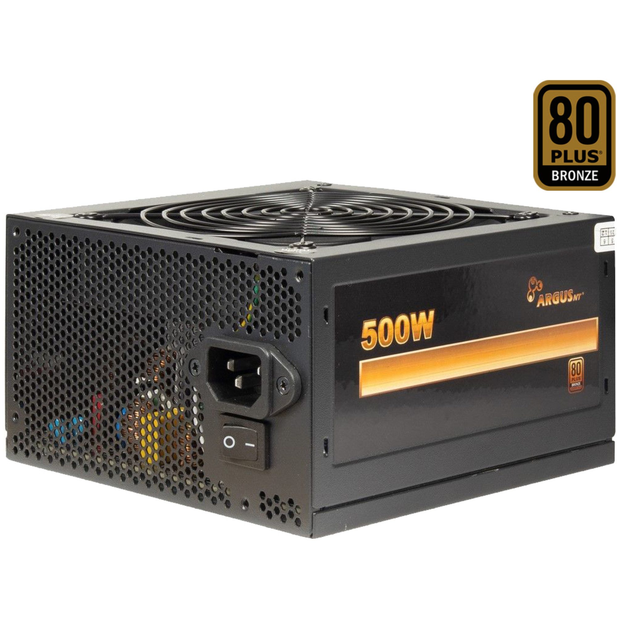 Inter-Tech Argus BPS-500 500W, PC-Netzteil, (2x PC-Netzteil