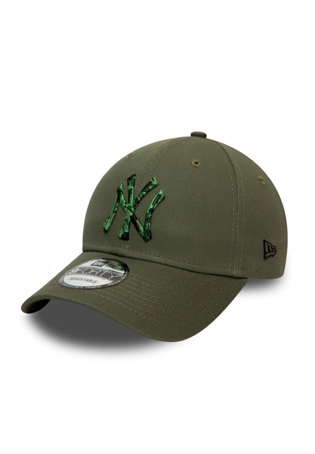 New Era Baseball Cap New York Yankees Camouflage Infill Olive 9Forty Adjustable Cap New Era (1-St)