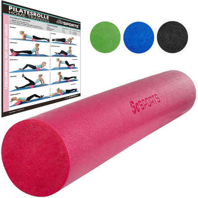 ScSPORTS® Massagerolle Fitnessrolle Massagerolle Faszienrolle Pilates Yoga Rolle Foam Roller
